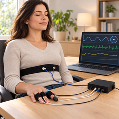 BioSignals 4-Sensor Wireless Biofeedback Kit for PC & Mobile