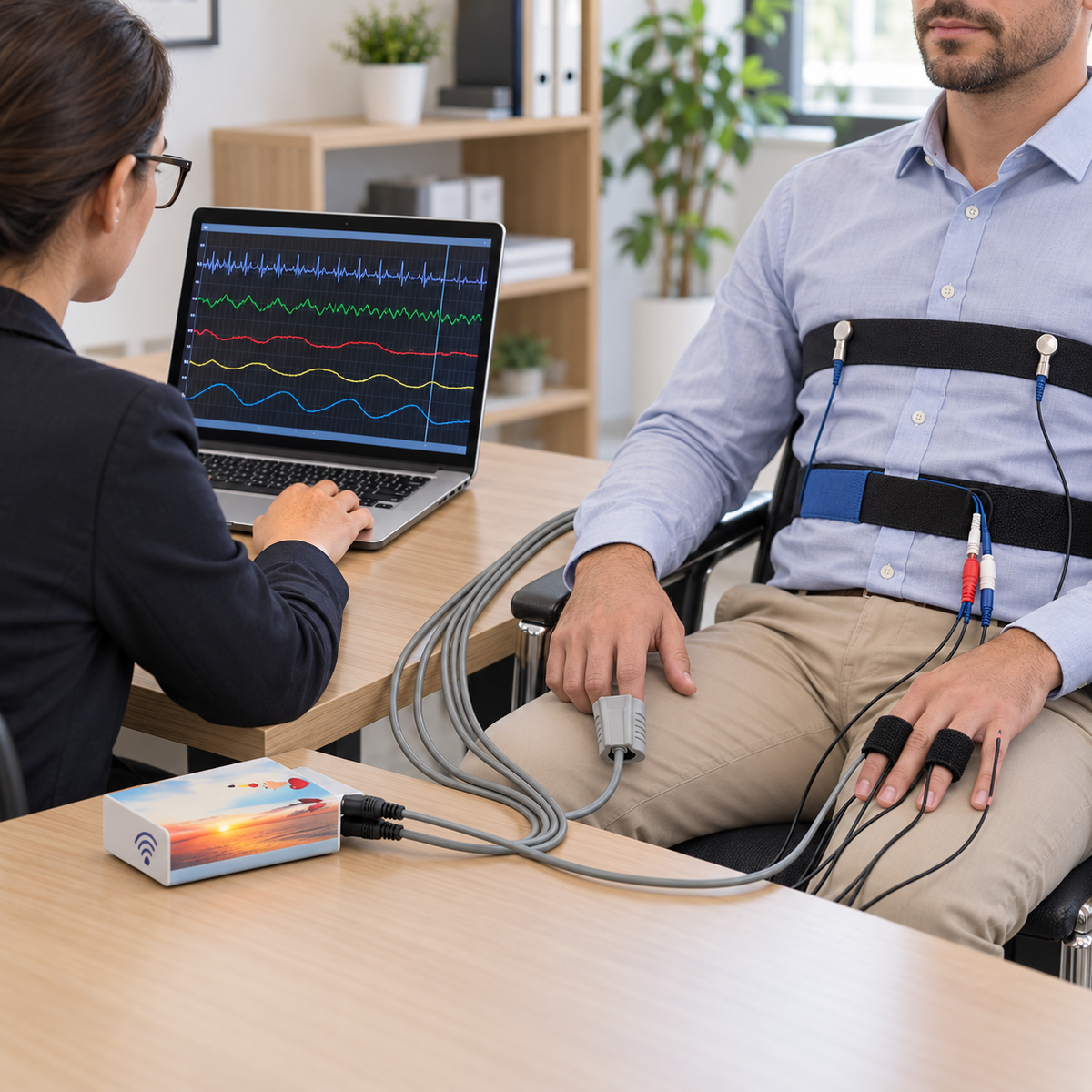 BioSignals 5-Sensor Polygraph System