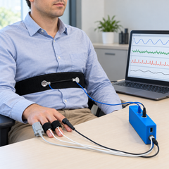 BioSignals Blue Box 4-Sensor Polygraph System with AI