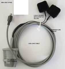 Professional Biofeedback Device with 5 Sensors - Bluetooth Connectivity for Clinical and Home Use
