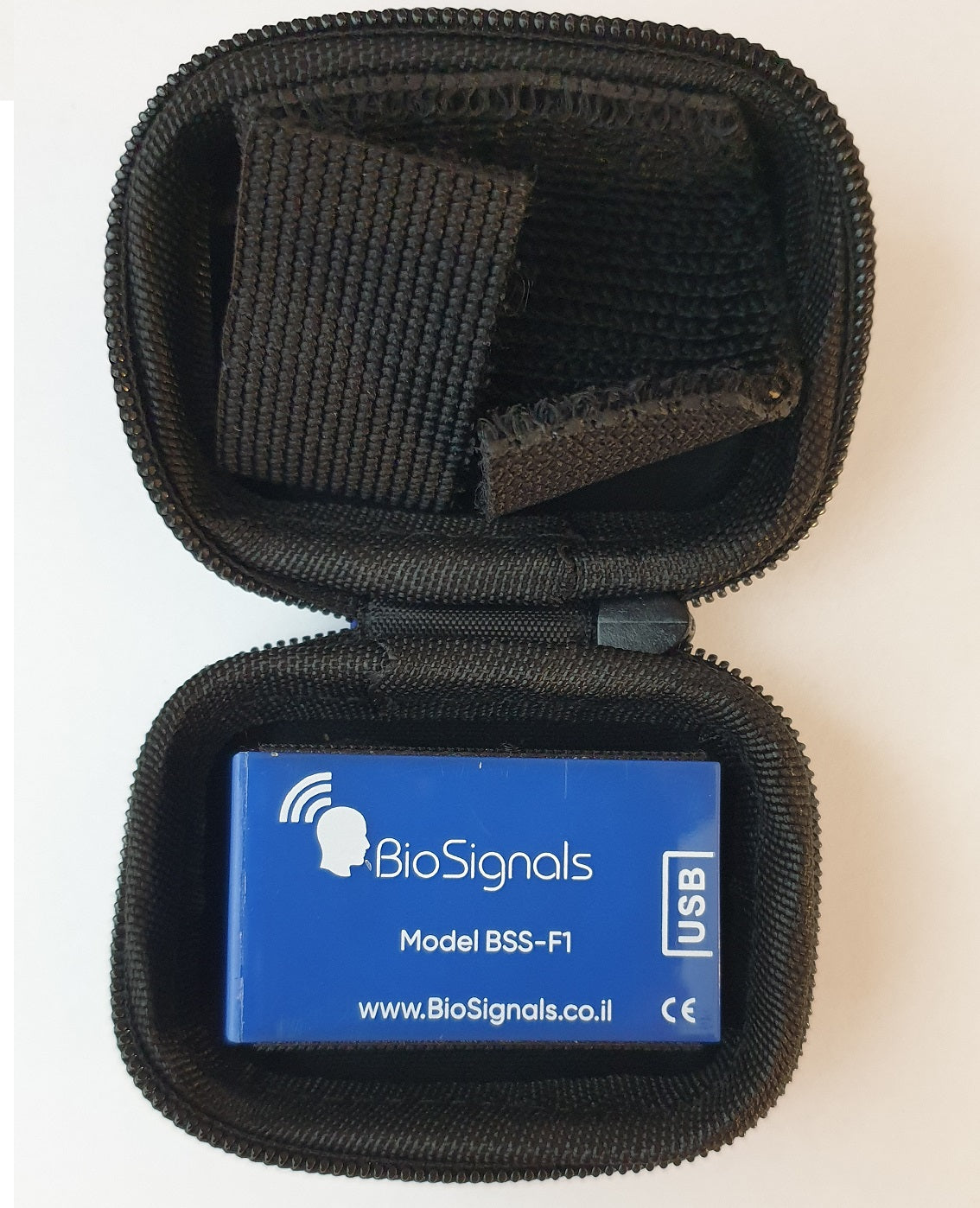 Biofeedback wireless BLE Finger device with 3 sensors. Professional product for clinical or home use.