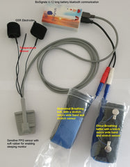 Professional Biofeedback Device with 5 Sensors - Bluetooth Connectivity for Clinical and Home Use
