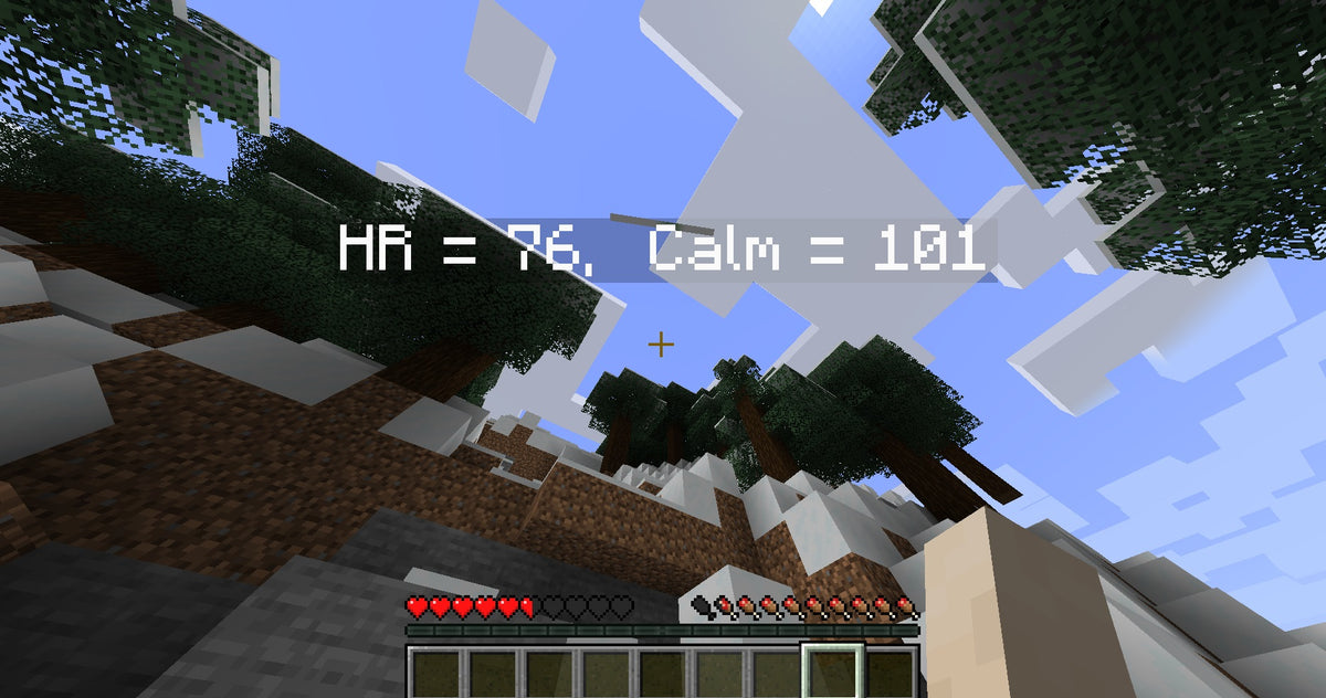 Minecraft Bio Sensor for accurate stress analysis for a real time Minecraft game controlling. For commercial or Home use.